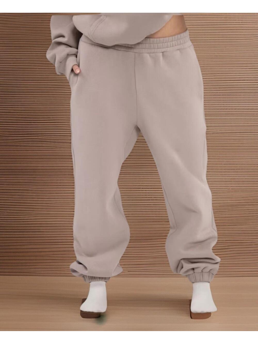 Comfrt Travel Essentials Sweatpants 2XL Beige Oversized NWOT